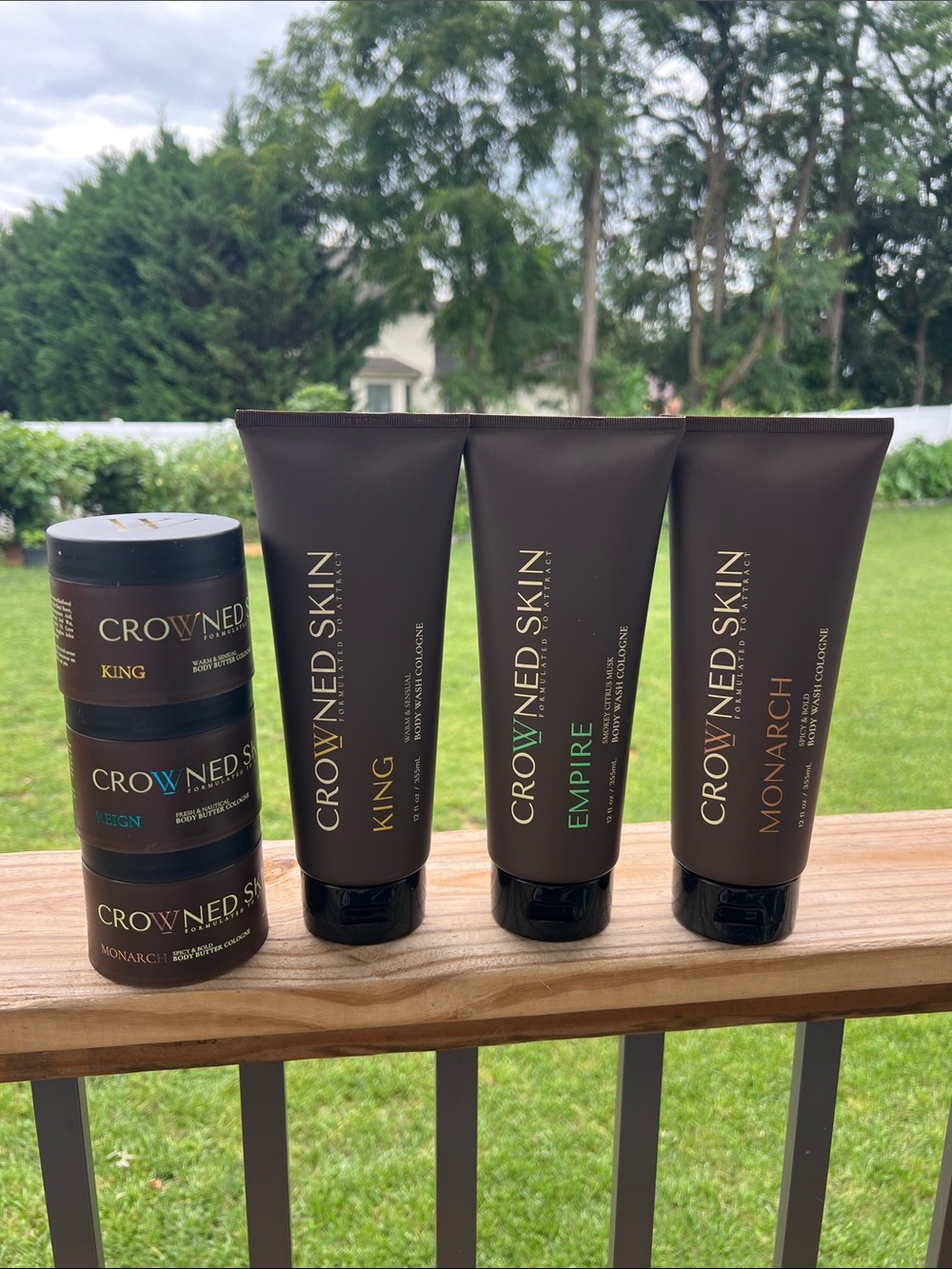 Men’s Grooming Set - Brown King, Empire & Monarch Crownedskin